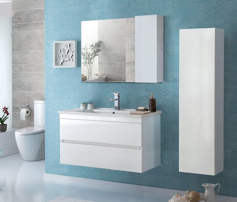 Badella Bergama 100 V1 Banyo Dolabı 